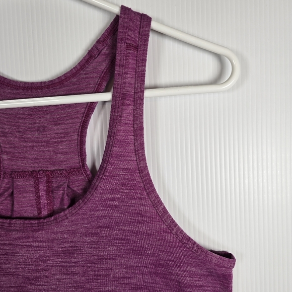 Lululemon Salute the Sun Tank Heathered Regal Plum Size ? Athleticwear Casual - Picture 5 of 12